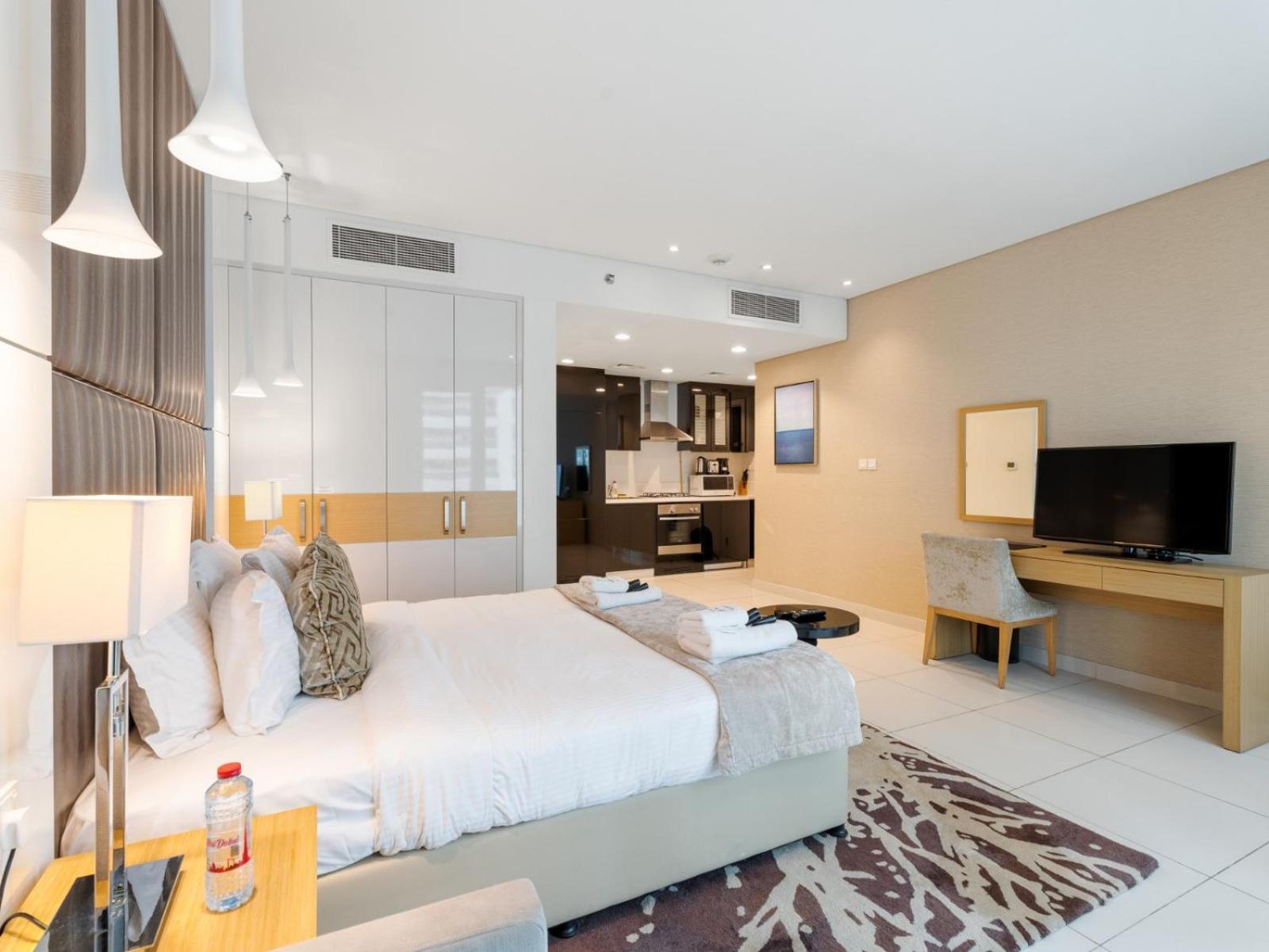 Apartment Comfortable In Damac Maison Canal View - 04